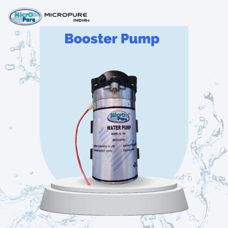 RO Booster Pump Availabe with Micro Pure in genuine price.