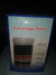 Mineral cartridge filter of 16 liter mineral pot