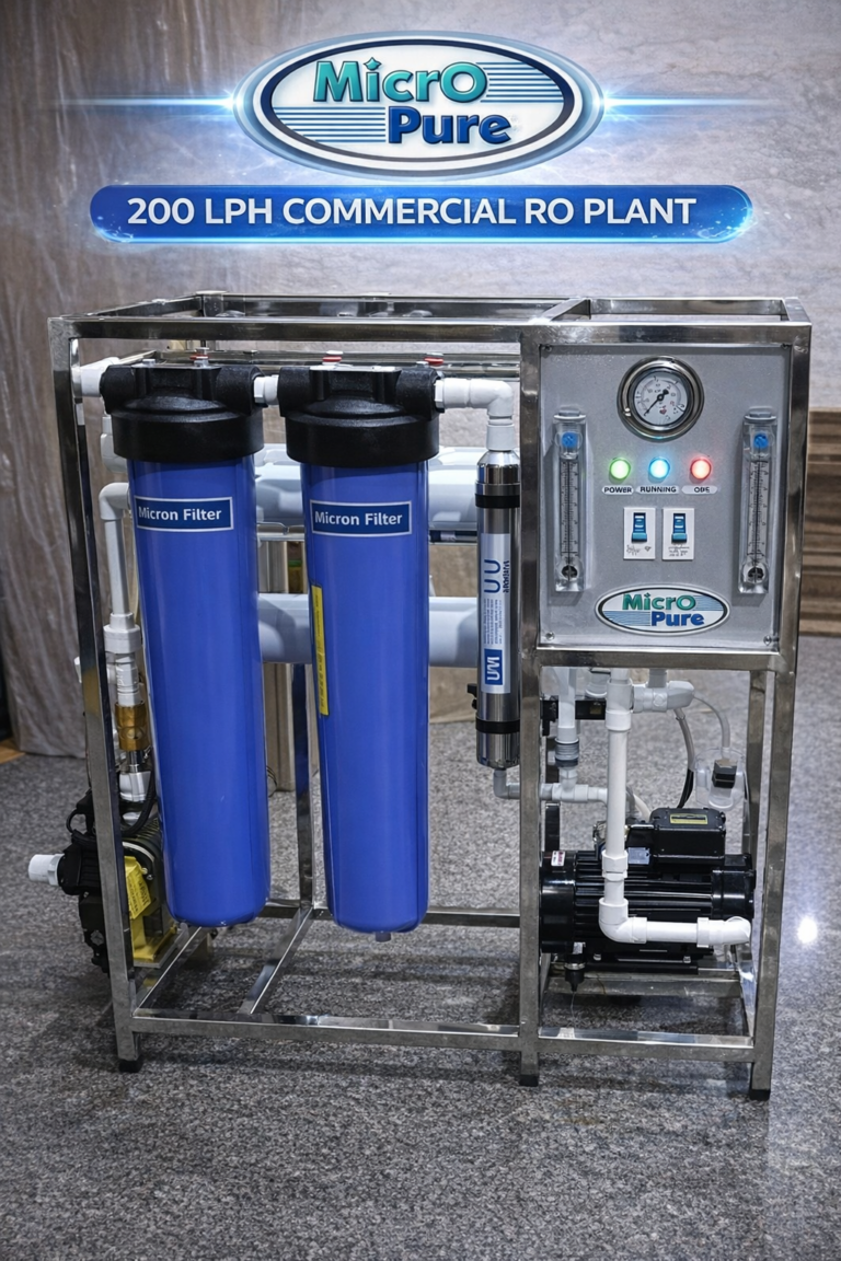 200 LPH Plant Install in Hotel